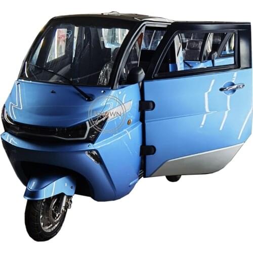 1.5kw Electric Tricycles Motorcycle Scooters 3 Seater Electric Passenger Car Family Vehicles for Adult People and Kids