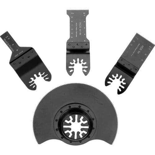 4pcs/Set Oscillating Multitool Saw Blade for Renovator Power Tools Cutting Precision Saw Blades Accessories Wood Cutting Tools