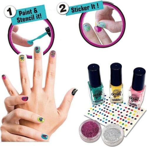 Baby Cosmetics Childrens Nail Set Girl Cosmetics Make-up Toy Nail Polish Dryer 4 Years Old And Above Toy For Girls