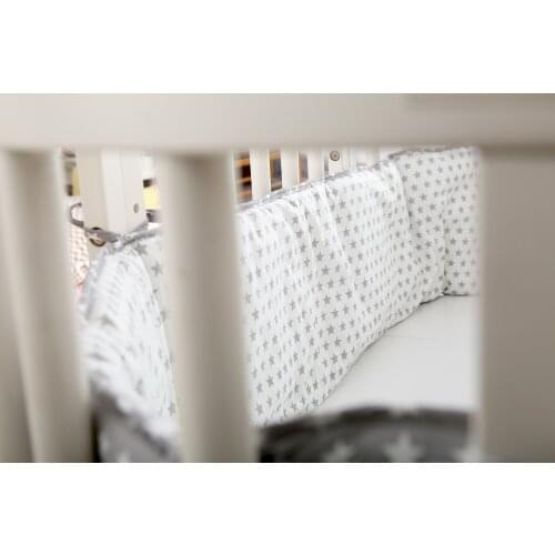 Ins new hot selling double-sided baby bed circumference baby bed guardrail baby anti-collision printed pattern bed circumference