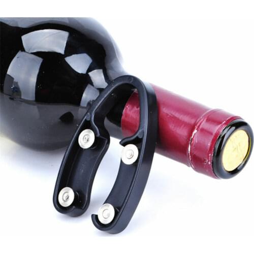 1Pc Red Wine Bottle Cork Corkscrew Cutter Tool Manual Opener Part Accessory