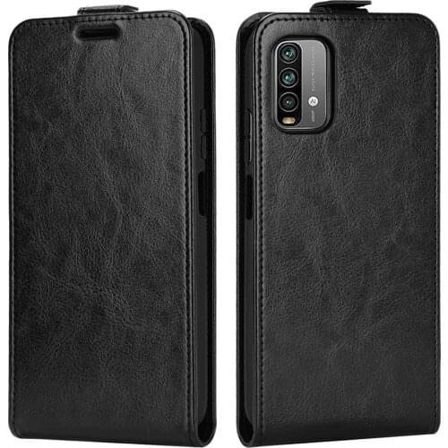 JONSNOW Flip Leather Case for Xiaomi Redmi Note 9 4G Luxury Phone Cover for Xiaomi Redmi 9 Power Cases with Card Slot