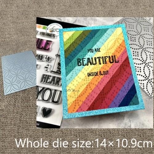 XLDesign Craft Metal Cutting Dies stencil mold Petal Connection Cover Plate scrapbook Album Paper Card Craft Embossing die cuts