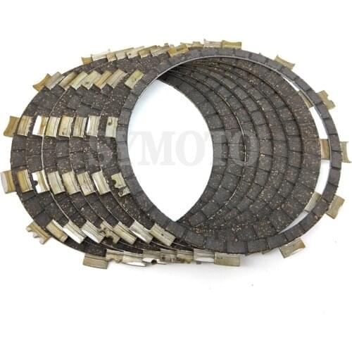 Motorcycle Friction clutch plates disc Cork Set For Yamaha XVZ1300 XVZ1300TFS XVZ1300D XVZ1300A XVZ1300TFM XVZ1300TF XVZ1300CTS