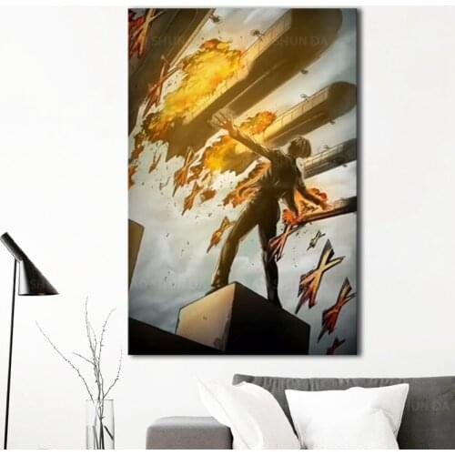 Attack on Titan Yelena Poster Decorative Painting Canvas Wall Art Living Room Posters Bedroom Painting
