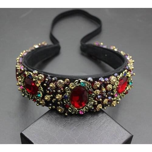 New Arrival Handmade Wedding Bridal hairband Crystal Headbands For Bride Jewelry Gem Headpieces 256