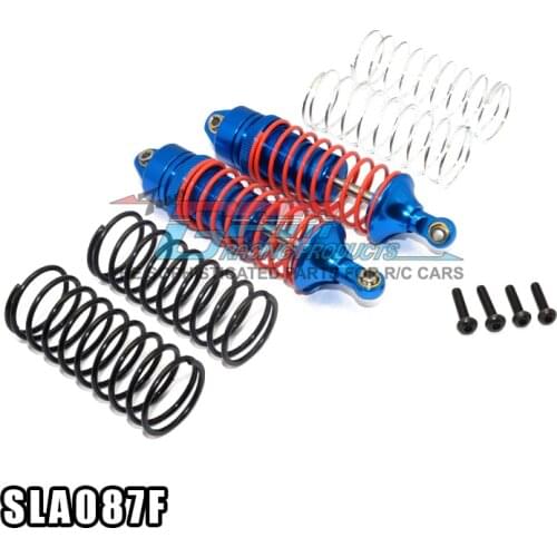 GPM ALLOY FRONT ADJUSTABLE SPRING DAMPER WITH ALLOY BALL TOP&BALL ENDS For TRAXXAS SLASH 4X4 LOW-CG 68086-21 RC Upgrade