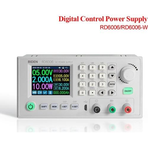 RD RD6006 RD6006W USB WiFi DC - DC Voltage current Step-down Power Supply module buck adjustable converter voltmeter 60V 6A