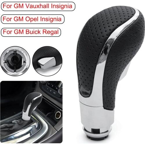 Automatic Transmission Car Gear Shift Shifter Lever Knob For GM/Buick Regal/Opel Insignia/Vauxhall Insignia PU Leather
