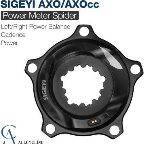 Road Bicycle SIGEYI AXO Spider Power Meter Fit SRAM ROTOR Crank For Shimano 53/39T 52/36T 50/34T Crown Fit Round/Oval Chainring