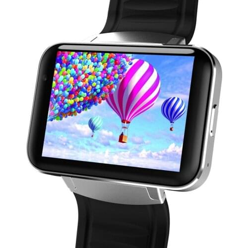 Smart Watch Android 5.1 MTK6572A DM98 2.2" Display 320*240 LED Dual core 1.2G 900Mah Camera WIFI 3G QQ GPS App For Smartphone