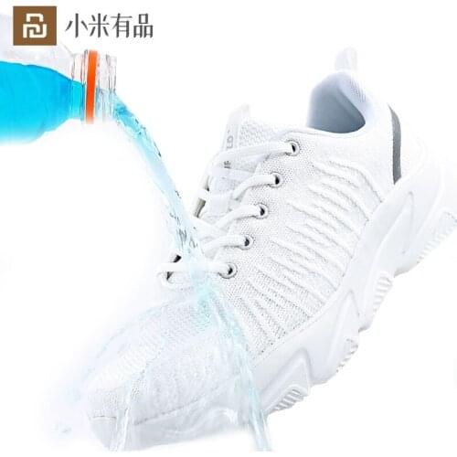 Youpin Waterproof Shoes Sneakers Hydrophobic Antifouling And Breathable Men Women Non Slip Lightweight Casual White Shoes