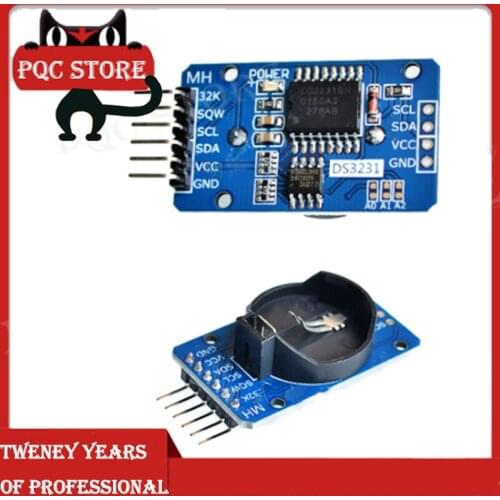 1PCS DS3231 AT24C32 IIC Precision RTC Real Time Clock Memory Module