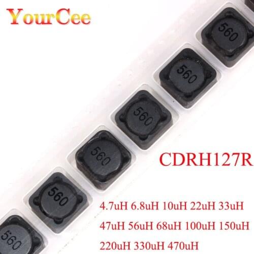 10pcs/lot Shielded Inductor SMD Power Inductors 12*12*7MM 4.7uH (4R7) High Quality CDRH127R