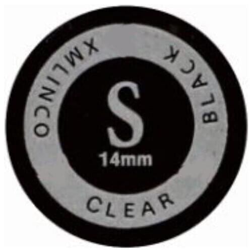 2pcs per lot 14mm 8 layers xmlinco clear S Japan leather black color billiard pool cue tips promotion price