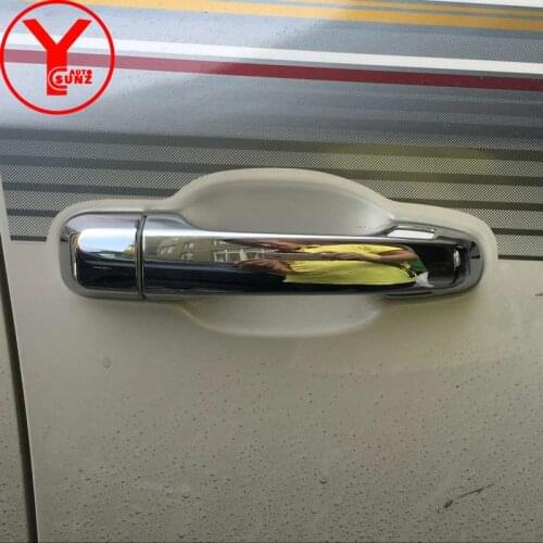 2016 door handle cover For Toyota Land cruiser 200 GXR V6 V8 2016 2017 2018 2019 ABS car chrome parts handle accessories YCSUNZ