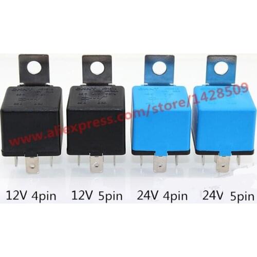5pcs High Quality 4pin 5pin Automobile relay 12v24v 40A pump relay fuel pump relay car light relay