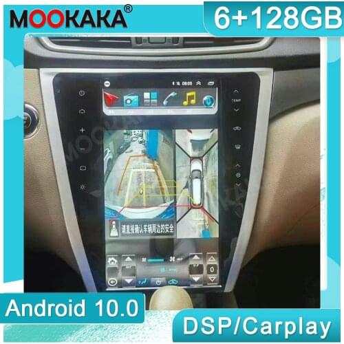 Android 10.0 For Nissan X-Trail 2013-2020 Car DVD Player GPS Navigation Auto Stereo Multimedia Player Head Unit Radio Tape