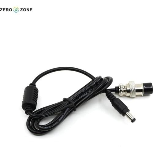 Free shipping ZEROZONE 1.2M GX16-2 Pin to 5.5*2.5mm(or5.5*2.1mm) DC Linear power supply Air output cable