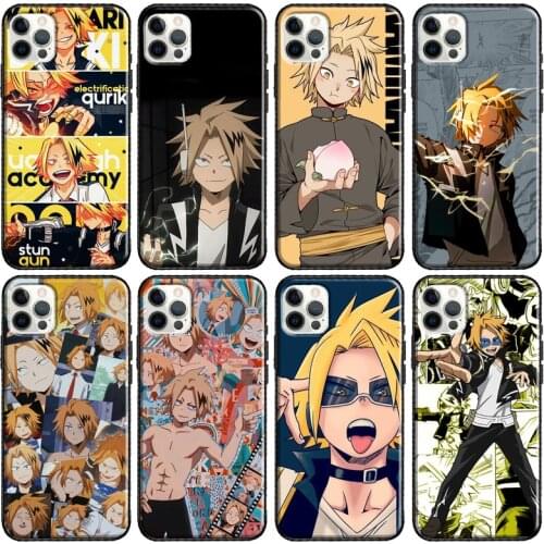 Denki Kaminari My Hero Academia Phone Case For iPhone 12 11 Pro Max 12 mini 6S 7 8 Plus SE 2020 XR X XS Max Back Cover