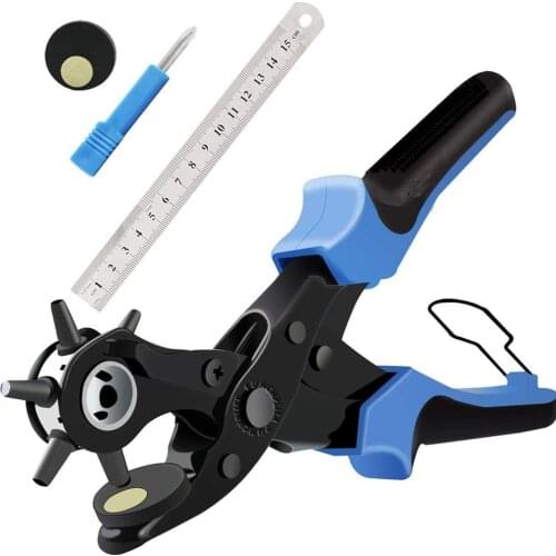 Leathercraft Punching for Leather Hole Punch for Belts Stitching Plier Perforator Eyelet Piercer Leather Craft DIY Manual Tools