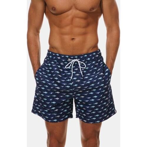 Summer Plus Size Men Beach Leisure Shorts Quick Dry Board Swim Shorts Men Swimwear Sunga Man Swimsuit pool swim boxers shorts