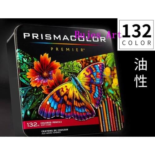 Prismacolor Premier 132 colors color lead drawing design oil pencil Oily iron box Sanford Prismacolor pencil artist pencils