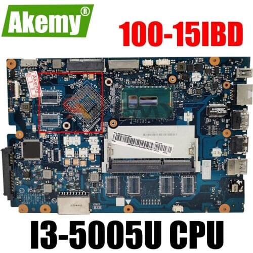 NM-A681 motherboard For Lenovo Ideapad 100-15IBD 100 15IBD CG410/CG510 NM-A681 notebook motherboard pentium I3-5005U 100% TEST