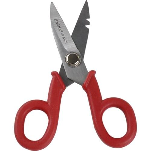 DK-2047N 5.5 Inch 145mm Stainless Steel scissor Multi Purpose Household Electrician Scissors Shearing Tools Cut for wire cutter