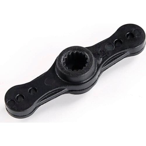 Plastic Steering Servos Arm Double-sided Tooth 15/17T Fit for 1/5 Rovan F5 MCD XS5 RR5 and Baja Losi 5ive T Rc Car Parts