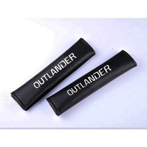 PU Car Seat belt Pads for Mitsubishi Outlander