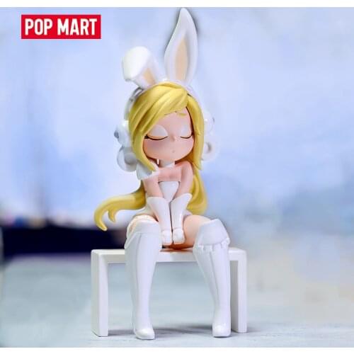 POP MART coolrainLABO Everyone Needs Break Time Series Collection Doll Cute Action Kawaii animal toy figures free shipping
