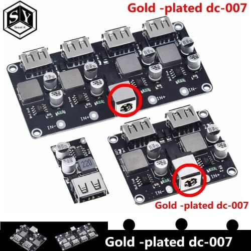 USB QC3.0 QC2.0 DC-DC Buck Converter Charging Step Down Module 6-32V 9V 12V 24V to Fast Quick Charger Circuit Board 3V 5V 12V