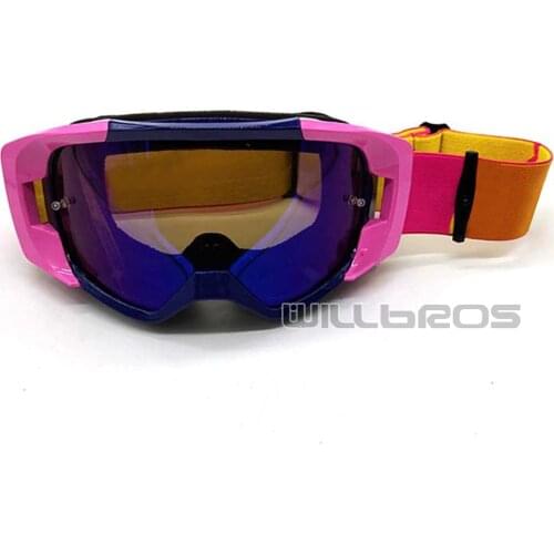 High Quality Delicate Fox Vue Goggles Scooter Street Moto Riding Mountain Bicycle Offroad Motorcycle Glasses