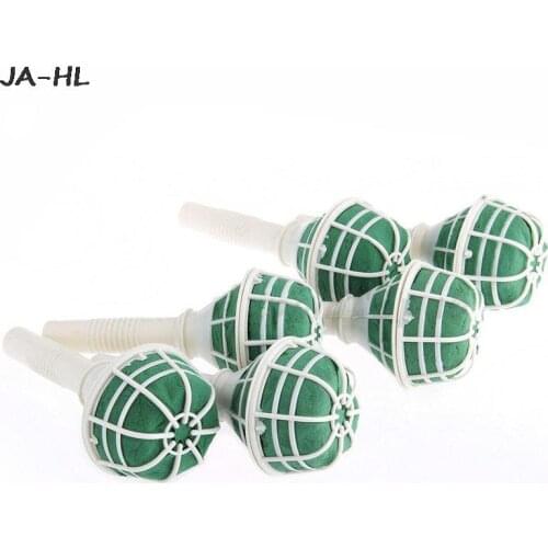 1Pc Creative Design Handle Bridal Foam Bouquet Holder DIY Floral Wedding Flower Decoration Wedding Party Decoration Supplies