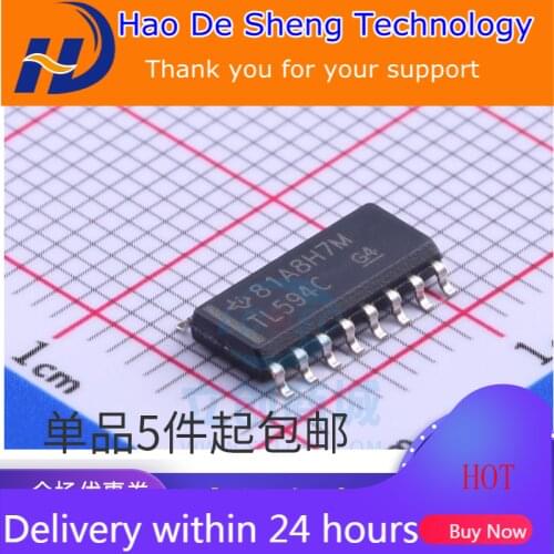 10PCS/LOT TL594CDR TL594C TL594 Switch Controller IC SOP-16 New Original In Stock