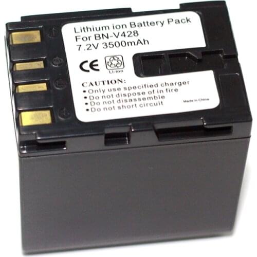 3500MAH BN V428 BN-V428 Battery Pack for JVC Camera Camcorder GR D90K D90US D91US D93 D93US DV1800 DV1800EG DV1800EK DV2000