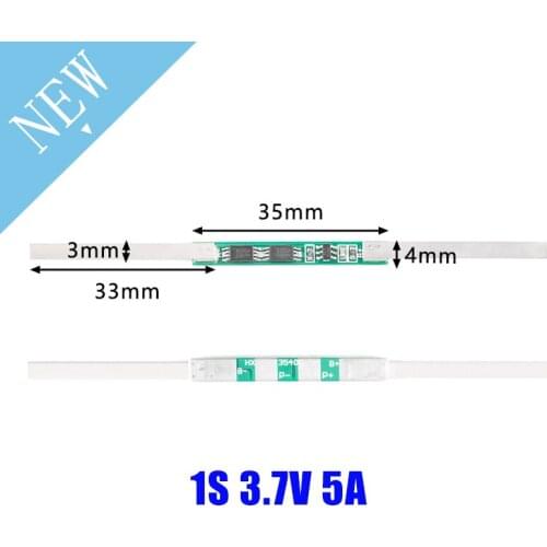 5A BMS Protection Board For 1S 3.7V 18650 Li-Ion Lithium Battery new and high quality