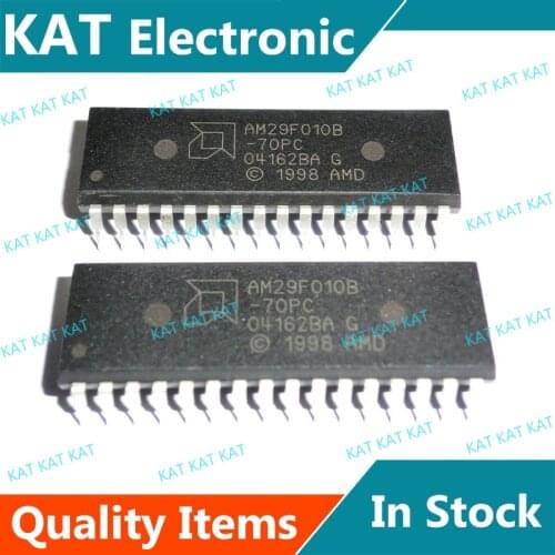 AM29F010B AM29F010B-70PC DIP32 1 Megabit (128 K x 8-bit) CMOS 5.0 Volt-only, Uniform Sector Flash Memory