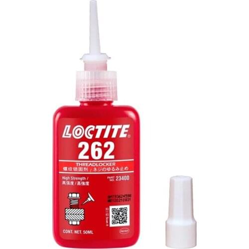 50ml Loctite 262 Thread Locking Low Intensity Anaerobic Thread Seal Medium Viscosity