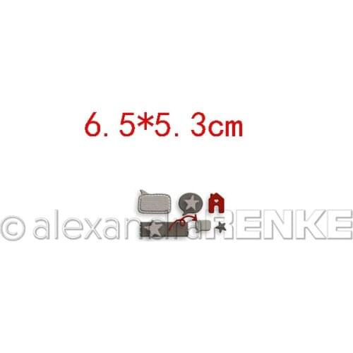 CH 2021 New Arrival Dialog box Metal Cutting Dies Stencils for Scrapbooking/photo Album stamps Decorative Embossing DIY