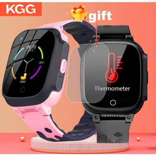 4G Smart Watch Kids GPS Locater WIFI Thermometer Video Call SOS Waterproof Child Smartwatch Monitor Phone Watch Kids Clock