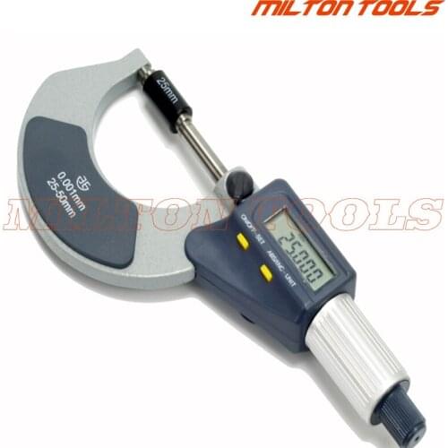 Xibei brand 0-25mm 25-50mm 50-75mm 75-100mm Electronic outside micrometer digital micrometer double functions keys 0.001mm