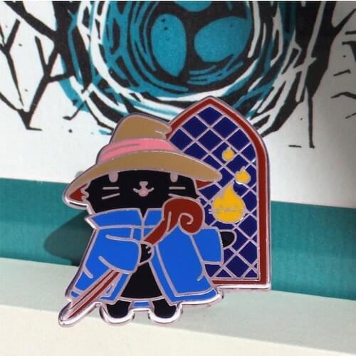 Final Fantasy Vivi Cat Cute Mash-up Pin Brooch Everyones favourite black mage
