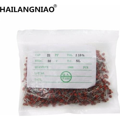 500pcs Ceramic Disc Capacitors 50V 100nF 0.1uF 104pF C