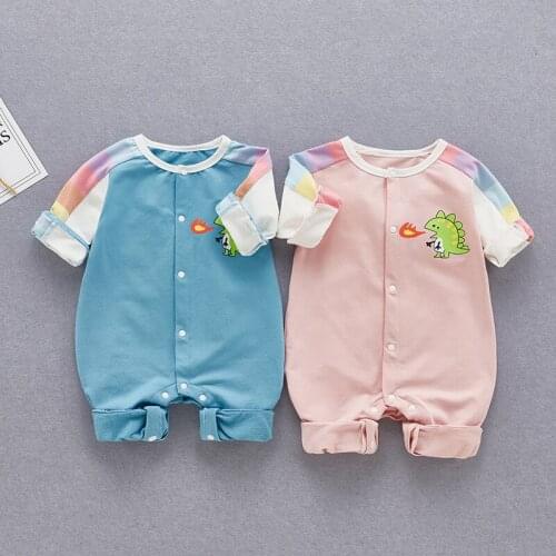 Rompers Little Girls Clothing Newborn Baby Outfits Toddler Bodysuits Cotton Fashion Pink