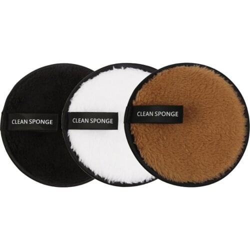 Reusable Makeup Removal Sponge Wash Cleaning Cotton Flutter Flapping Wet Sponge Face Puff Soft Beauty Cleaner Tools 1Pcs