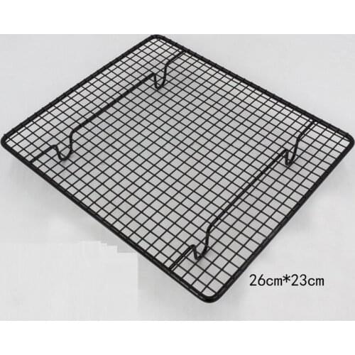 Stainless Steel 26*23cm Bread and Cake Drying Rack Biscuit Rack Baking Tool Cake Tools Compact Cooling Rack with Small Size