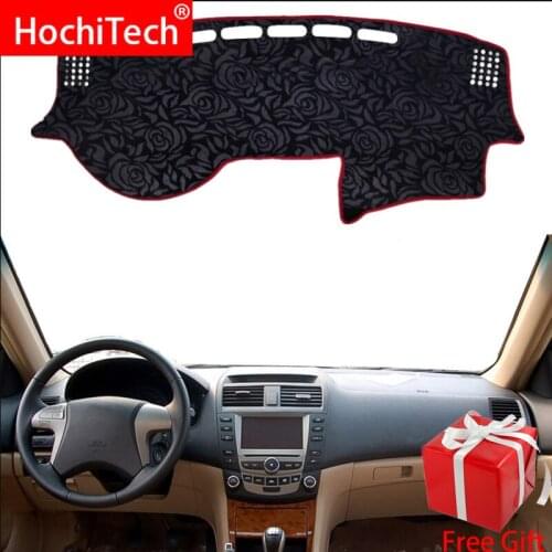 Rose Pattern Non-slip Dashmat Dash Mat Dashboard Cover Pad Cover Carpet Car Sticker for BYD F6 2008 2009 2010 2011 Car Styling