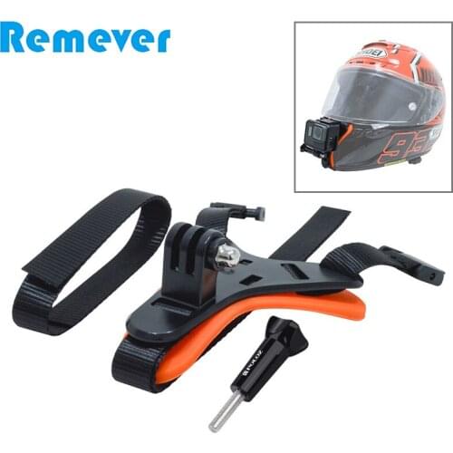 New Arrival Motorcycle Helmet Chin Strap Belt Mounts Holders for Gopro Hero 5 6 7Black Stands for DJI OSMO Action Cameras